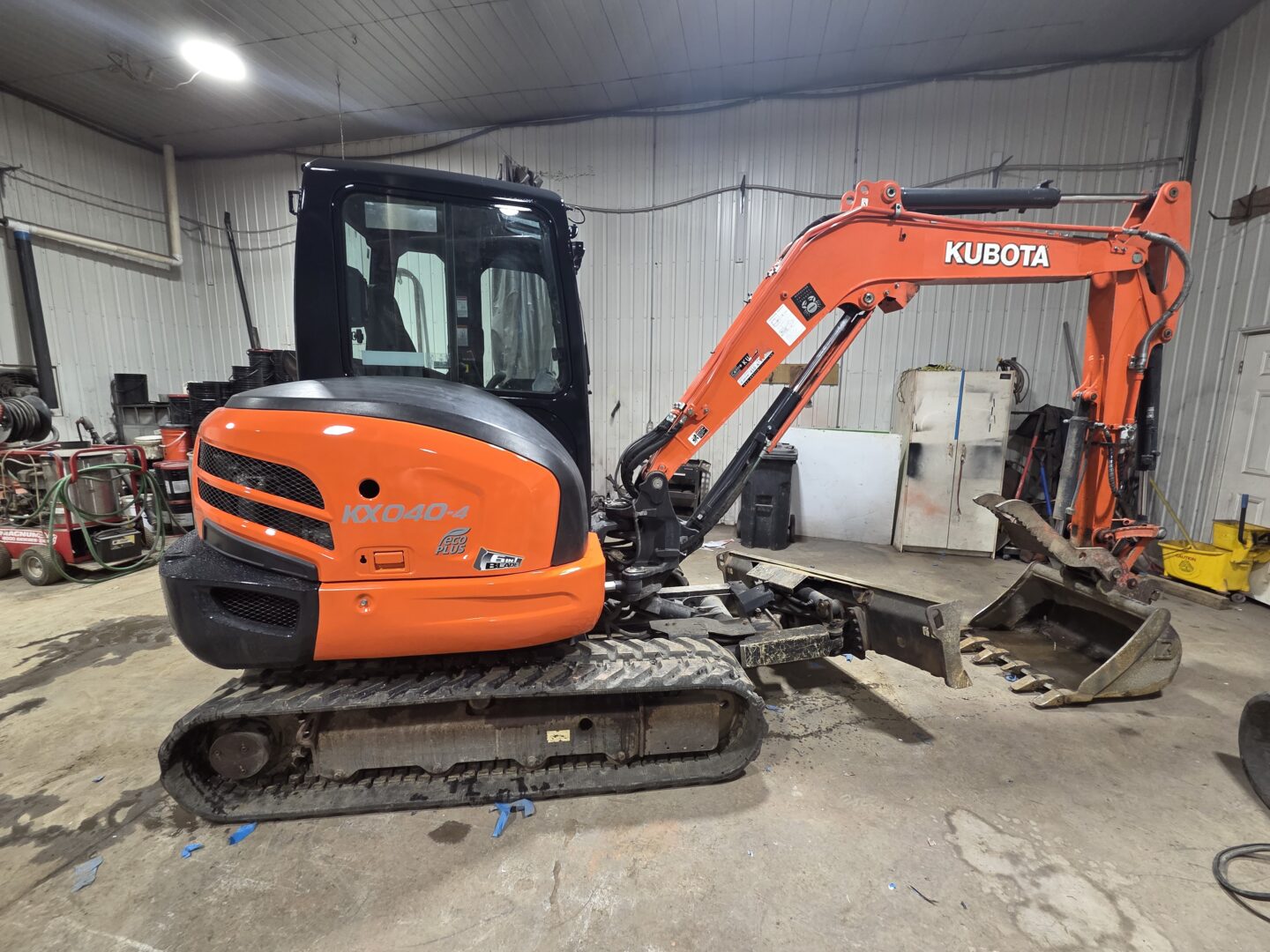 Kubota KX040-4 2019 6way blade